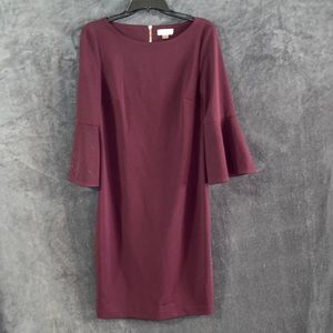 Calvin Klein bell sleeve dress